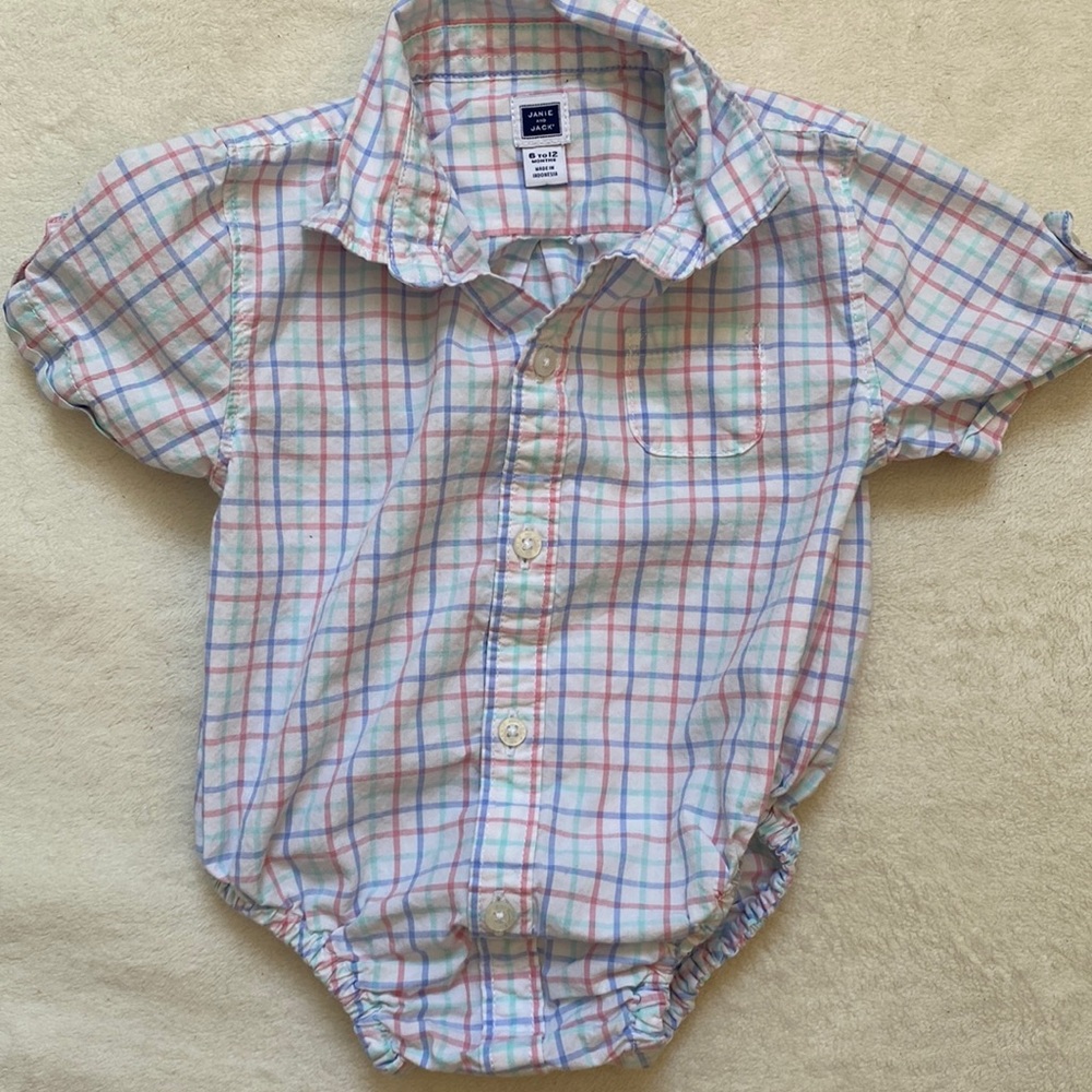 Janie and Jack button down